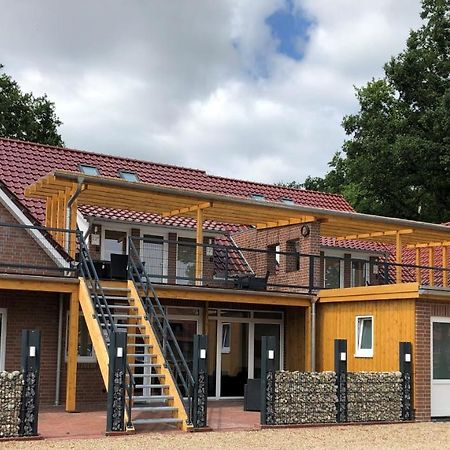 Motel Am Kreisel Harrenstatte Exteriör bild